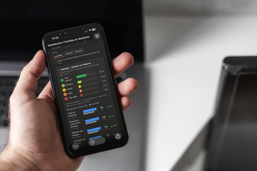 Suivi de la satisfaction sur mobile